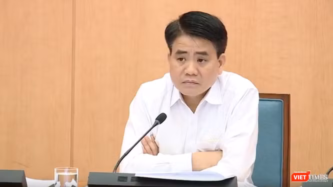 Chủ tịch UBND TP. Hà Nội Nguyễn Đức Chung. Ảnh: Minh Thúy.