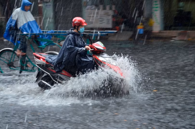 hôm nay, Bắc Bộ tiếp tục có duy trì mưa dông diện rộng.