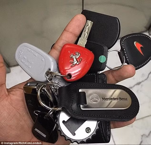 Video: Thú khoe tiền dị hợm của Hội con nhà giàu Anh ảnh 21