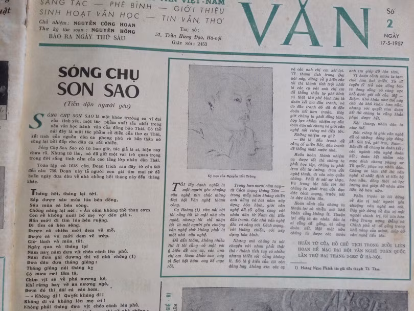 Báo Văn số ra ngày 15/5/1957 Báo Văn số ra ngày 15/5/1957