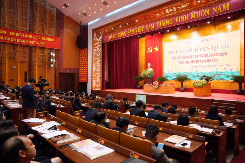 Toàn cảnh hội nghị. Ảnh: Ban Tuyên giáo. Toàn cảnh hội nghị. Ảnh: Ban Tuyên giáo.
