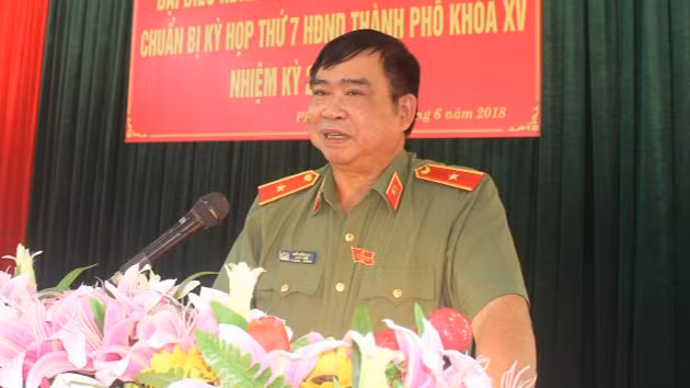 Thiếu tướng Đỗ Hữu Ca - khi đương nhiệm Giám đốc Công an TP. Hải Phòng