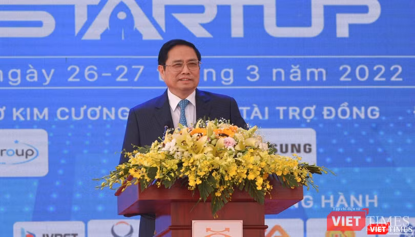 Thủ tướng Phạm Minh Chính cho rằng cần thiết phải đưa giáo dục về khởi nghiệp sáng tạo vào nhà trường, không chỉ ở bậc Đại học, sau Đại học mà từ các cấp học. Thủ tướng Phạm Minh Chính cho rằng cần thiết phải đưa giáo dục về khởi nghiệp sáng tạo vào nhà trường, không chỉ ở bậc Đại học, sau Đại học mà từ các cấp học.
