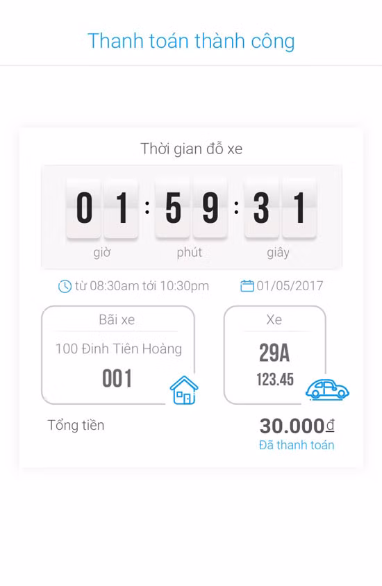 Mách bạn cách dùng ứng dụng iParking tìm kiếm điểm đỗ ô tô qua smartphone ảnh 5 Mách bạn cách dùng ứng dụng iParking tìm kiếm điểm đỗ ô tô qua smartphone ảnh 5
