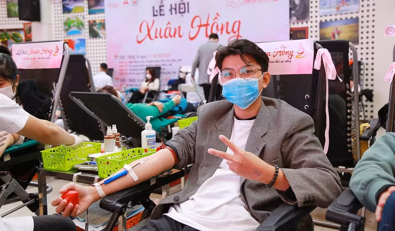 Lễ hội Xuân hồng lần thứ 15, năm 2022 chính thức khai mạc tại Viện Huyết học - Truyền máu Trung ương ngày 12/2.