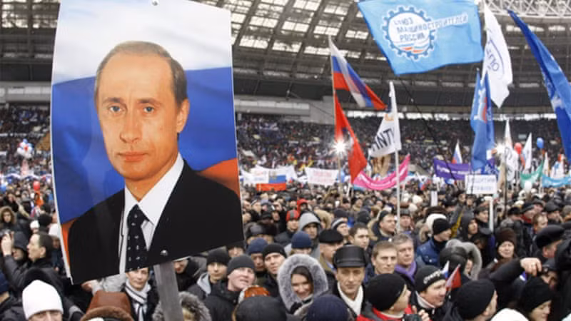 Diễu hành ủng hộ Tổng thống Putin