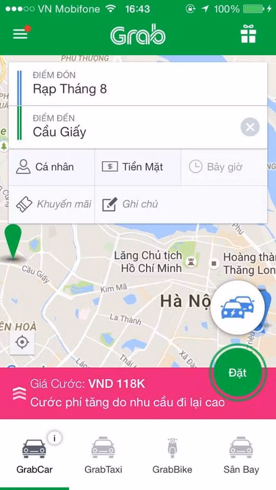 Phát khóc vì đi Uber, Grab ngày mưa bão cước phí tăng gấp đôi ảnh 2 Phát khóc vì đi Uber, Grab ngày mưa bão cước phí tăng gấp đôi ảnh 2
