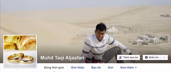Trang cá nhân của vị trọng tài này bỗng nhiên không tồn tại trên Facebook.