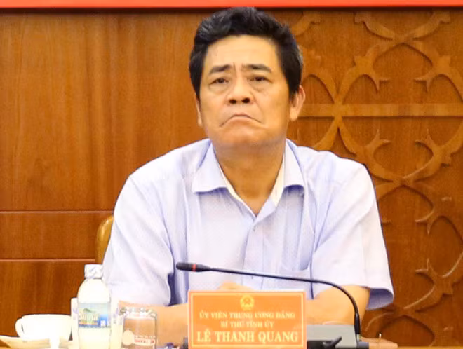 Đề nghị kỷ luật Bí thư Tỉnh ủy Khánh Hòa Lê Thanh Quang