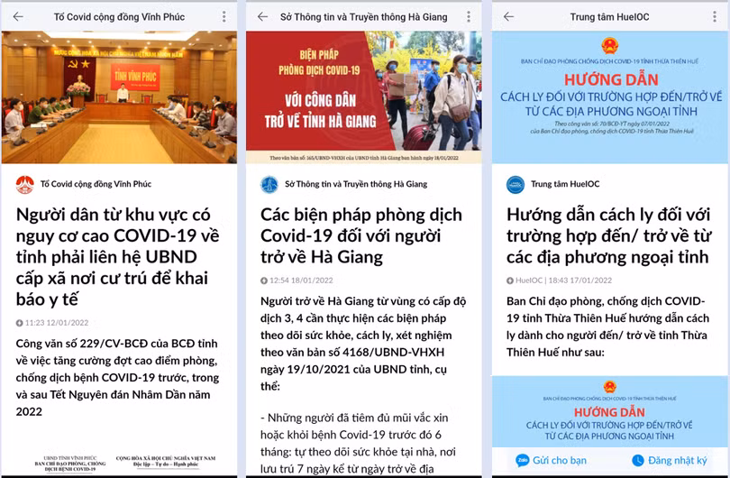 Người dân tìm và quan tâm Zalo của địa phương mình để cập nhật những thông tin chính thông cập nhật mỗi ngày Người dân tìm và quan tâm Zalo của địa phương mình để cập nhật những thông tin chính thông cập nhật mỗi ngày