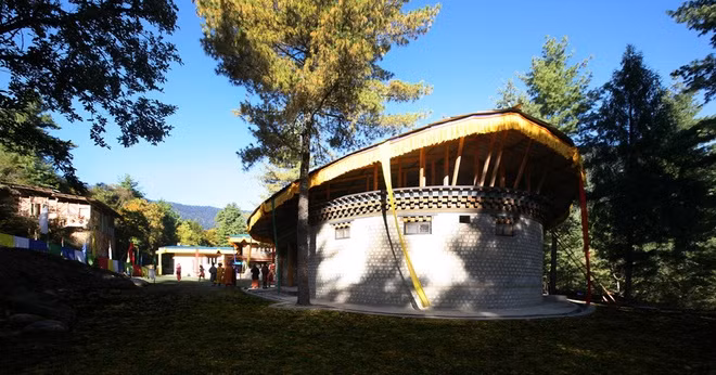 Triết lý 'trời tròn đất vuông' của người Việt hóa công trình độc đáo ở Bhutan ảnh 10