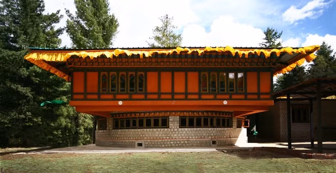 Triết lý 'trời tròn đất vuông' của người Việt hóa công trình độc đáo ở Bhutan ảnh 4