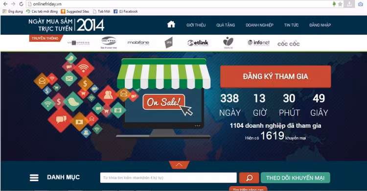 Online Friday 2014 – Bắt đầu cho một sự kiện mới hàng năm của Việt Nam
