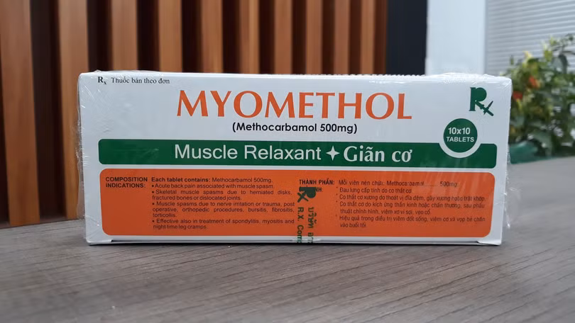 Thuốc Myomethol do YTECO nhập khẩu từ RX. Manufacturing Co., Ltd (Thái Lan)