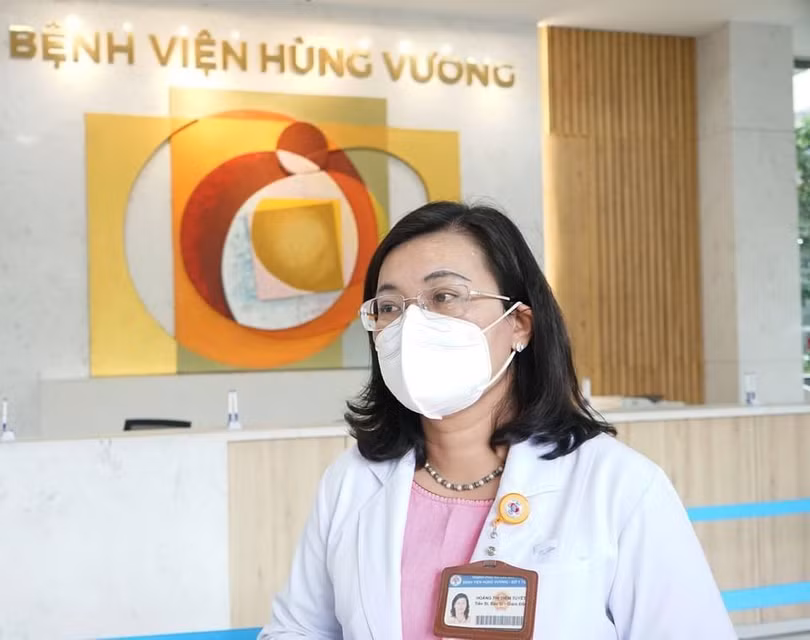 TS.BS Hoàng Thị Diễm Tuyết - Giám đốc BV Hùng Vương