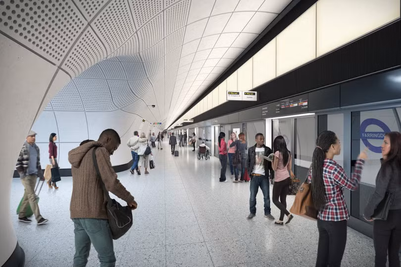 Choáng ngợp với hệ thống tàu điện ngầm hiện đại của London ảnh 1