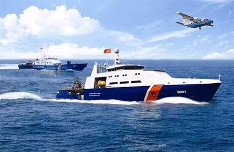 "Chim sắt" CASA 212 tuần tra trên biển