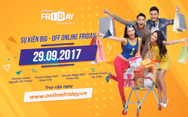 Online Friday 2017: Hàng trăm ngàn sản phẩm khuyến mãi từ hơn 3.000 DN ảnh 1