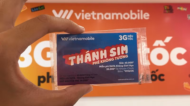 Ra mắt lần đầu vào ngày 5/1 vừa qua, "Thánh Sim" của nhà mạng này gây bão thị trường. Ảnh: VNM