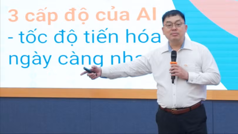 Ông Hoàng Nam Tiến, Phó Chủ tịch Hội đồng Trường Đại học FPT.