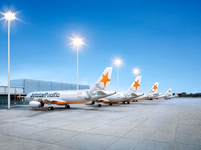 Đội bay Airbus A320 mới của Jetstar Pacific. (Ảnh: Jetstar cung cấp)