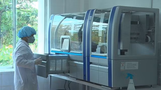Hệ thống xét nghiệm Real-time PCR tự động. Ảnh minh hoạ: Bộ Y tế.