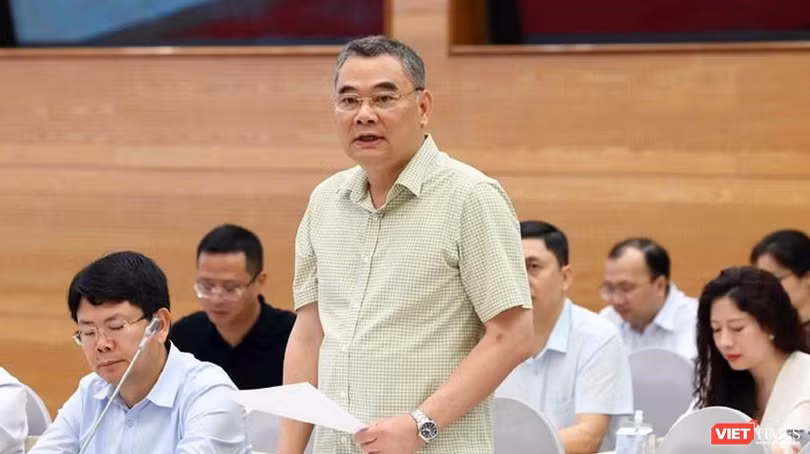 Trung tướng Tô Ân Xô, người phát ngôn Bộ Công an thông tin về vụ việc Hậu Pháo.