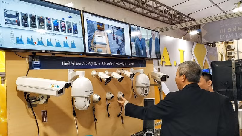 Các sản phẩm, dịch vụ ICT ứng dụng AI được DN công nghệ số Việt Nam sản xuất.