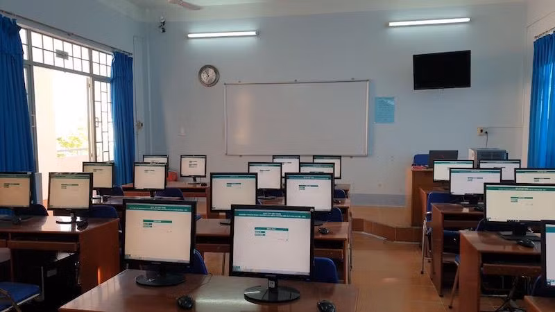 Dịch vụ chủ lực của Công ty INDTI là Phần mềm tổ chức thi trắc nghiệm.