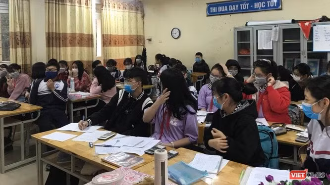 Trước tình hình dịch bệnh Corona diễn biến phức tạp, nhiều địa phương đã quyết định cho học sinh nghỉ học. Ảnh: Anh Lê.