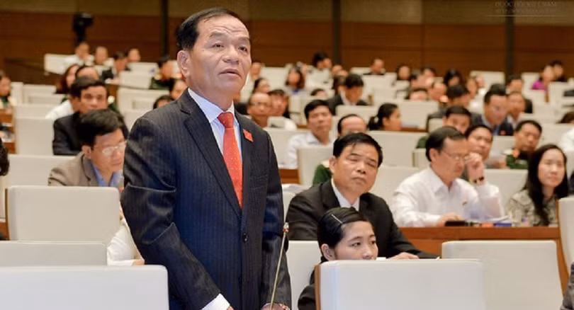 ĐB Lê Thanh Vân tại Hội trường Quốc hội
