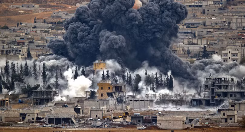 Liên quân Mỹ- Anh- Pháp không kích căn cứ được cho là cơ sở hóa học của Syria