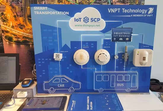 Demo giải pháp Smart Transportation (Giao thông thông minh) của VNPT