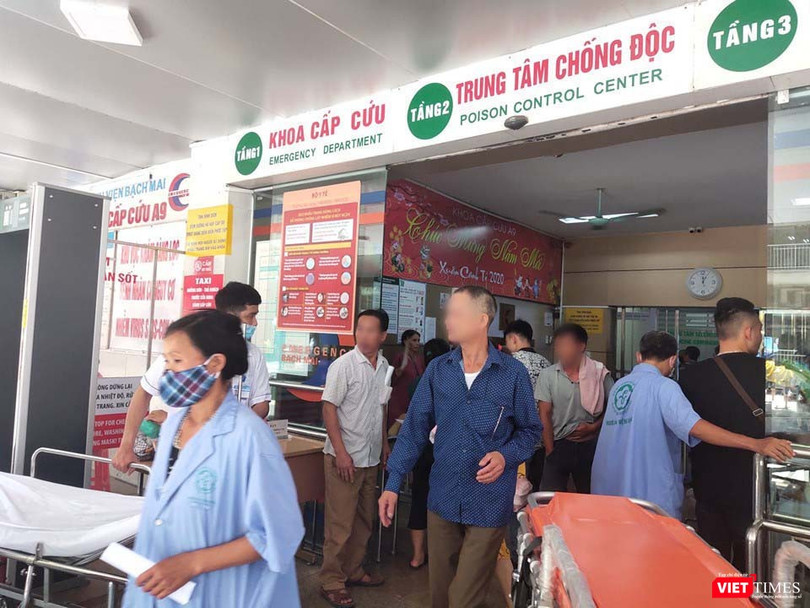 Trung tâm Chống độc, Bệnh viện Bạch Mai (Ảnh: Minh Thúy)