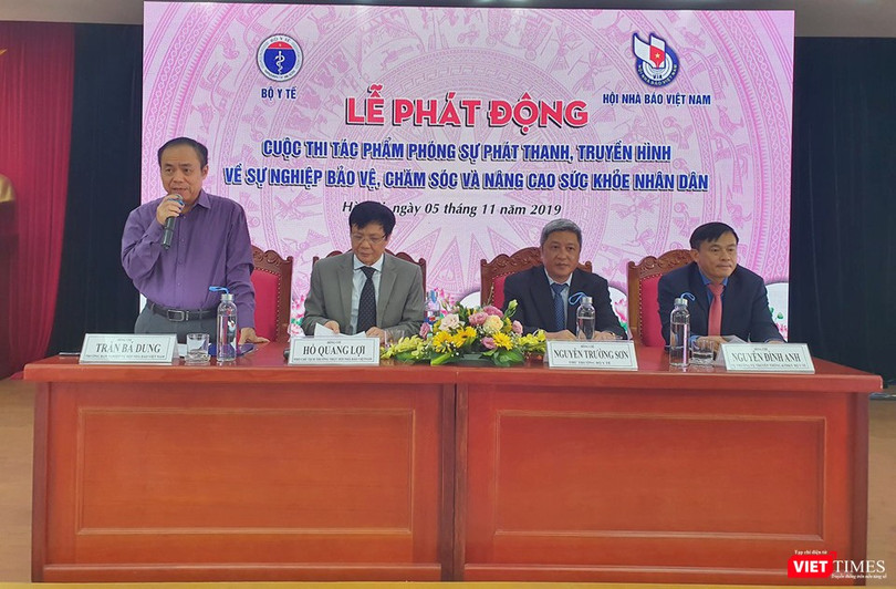 Lễ phát động Cuộc thi tác phẩm phóng sự phát thanh, truyền hình về sự nghiệp bảo vệ, chăm sóc và nâng cao sức khỏe nhân dân. 