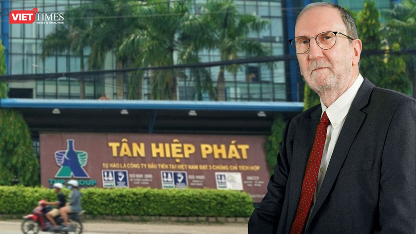 Ông David Riddle - tân CEO người Anh của Tân Hiệp Phát Ông David Riddle - tân CEO người Anh của Tân Hiệp Phát