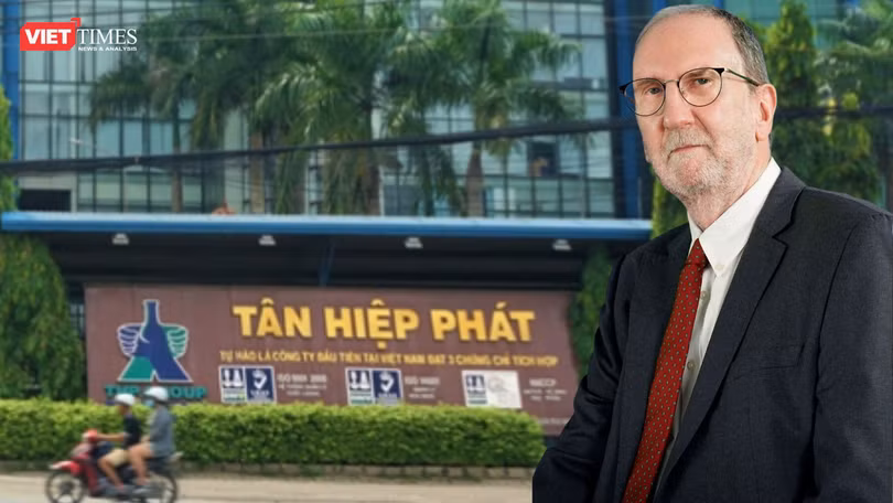 Ông David Riddle - tân CEO người Anh của Tân Hiệp Phát