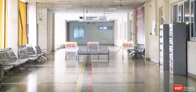 Khu cách ly bệnh nhân mắc COVID-19 (Ảnh: Minh Thúy) 