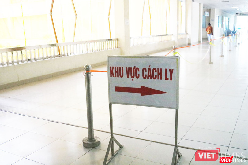 Khu vực cách ly (Ảnh - Minh Thuý)