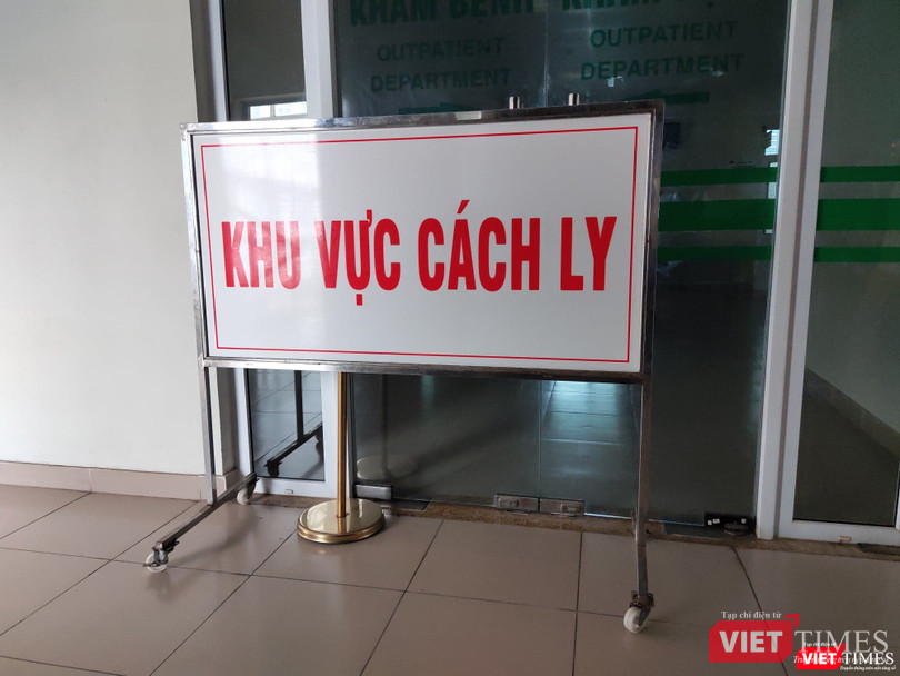 Khu vực cách ly (Ảnh: Minh Thuý) Khu vực cách ly (Ảnh: Minh Thuý)