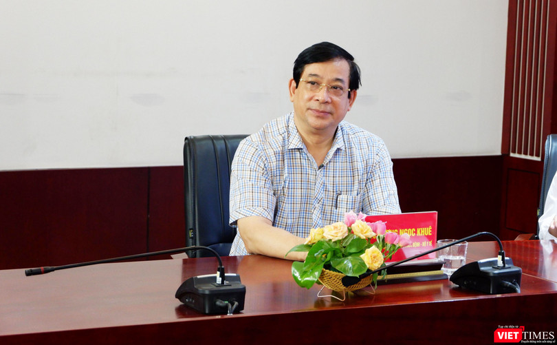 PGS. TS. Lương Ngọc Khuê - Cục trưởng Cục Quản lý Khám, chữa bệnh, Bộ Y tế (Ảnh: Minh Nhật) 