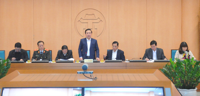 Họp Ban chỉ đạo phòng, chống dịch COVID-19 TP. Hà Nội (Ảnh: Phú Khánh) Họp Ban chỉ đạo phòng, chống dịch COVID-19 TP. Hà Nội (Ảnh: Phú Khánh)