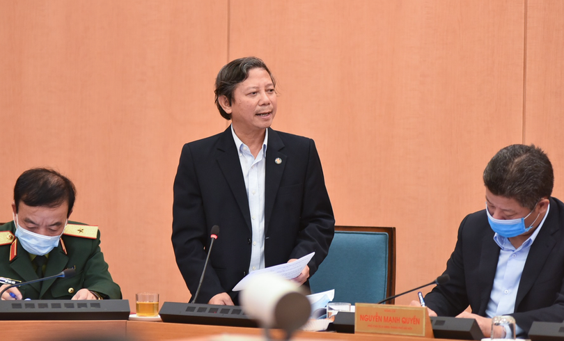 Ông Hoàng Đức Hạnh – Phó Giám đốc Sở Y tế TP. Hà Nội (Ảnh - UBND TP HN)