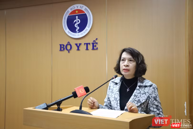 PGS. TS. Nguyễn Thị Liên Hương – Cục Quản lý Môi trường Y tế, Bộ Y tế (Ảnh: Minh Thuý)