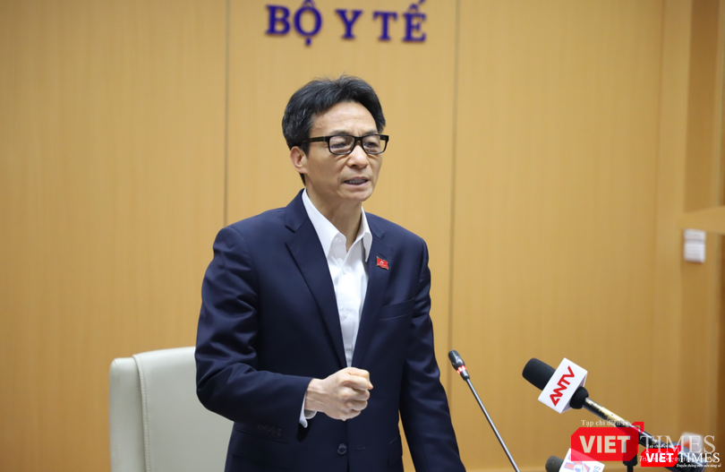 Phó Thủ tướng Vũ Đức Đam nhấn mạnh các địa phương phải giữ tinh thần cảnh giác cao độ (Ảnh: Minh Thuý)