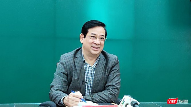 PGS. TS. Lương Ngọc Khuê - Cục trưởng Cục Quản lý Khám chữa bệnh (Bộ Y tế). Ảnh: Minh Thúy 