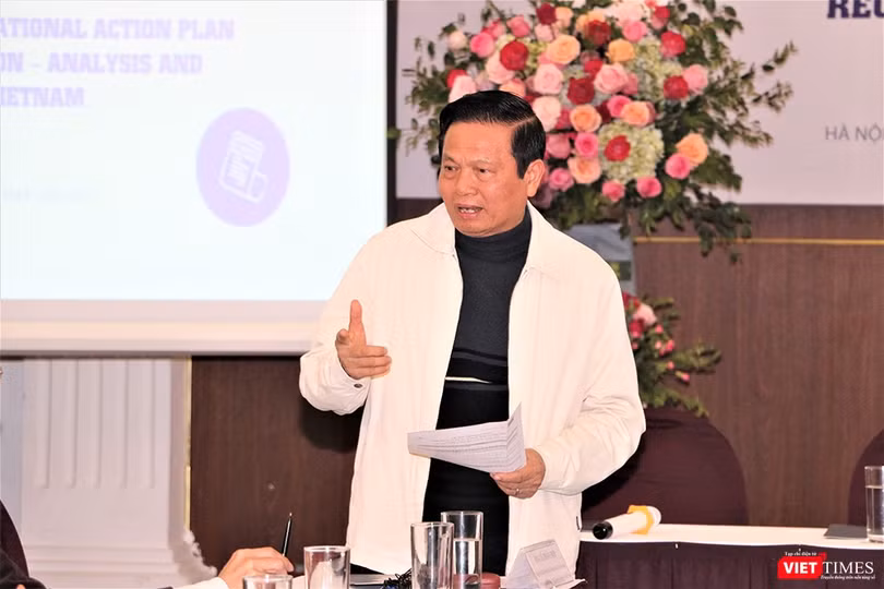 Ông Lê Doãn Hợp – nguyên Bộ trưởng Bộ Thông tin và Truyền thông. 