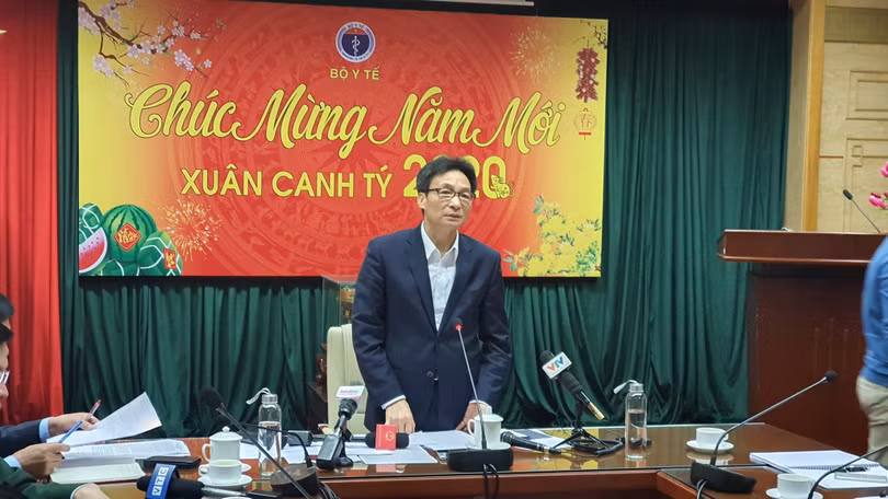 Phó Thủ tướng Vũ Đức Đam. Ảnh: Bộ Y tế 