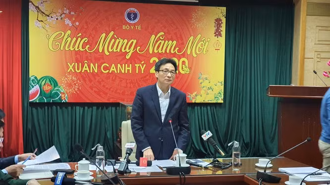 Phó Thủ tướng Vũ Đức Đam. Ảnh: Bộ Y tế