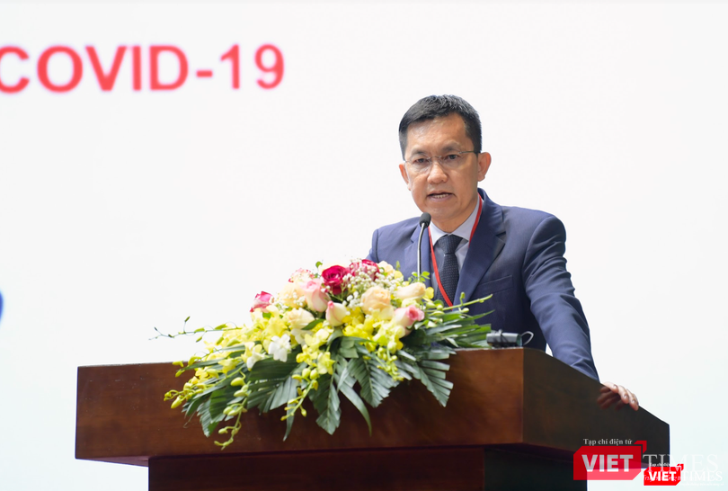 Ông Hồ Nhân - Tổng Giám đốc Công ty Cổ phần Công nghệ sinh học dược NANOGEN (Ảnh - Hoàng Anh)